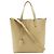 Saint Laurent Neutral Toy Shopping Leder-Tote-Bag