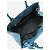 Prada Bolsa 2way em couro Vitello Daino azul - vista 18