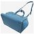 Prada Bolsa 2way em couro Vitello Daino azul - vista 3