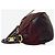 Prada Borsa a manico superiore in nylon e pelle bordeaux Bordò - vista 10
