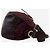 Prada Borsa a manico superiore in nylon e pelle bordeaux Bordò - vista 9