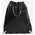 Rick Owens Black leather drawstring backpack - view 2