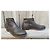 Autre Marque Pawelk's Men's Lizard-Embossed Leather Ankle Boots Brown - view 2