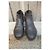 Autre Marque Pawelk's Men's Lizard-Embossed Leather Ankle Boots Brown - view 4