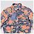 Autre Marque Richard Quinn Mini-Mesh-Kleid mit Blumenprint Schwarz Grün Orange - Ansicht 6
