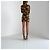 Autre Marque Richard Quinn Mini-Mesh-Kleid mit Blumenprint Schwarz Grün Orange - Ansicht 9