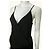 Vestido midi drapeado de viscosa negra Gucci Negro - vista 6