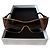 Céline Celine Occhiali da sole Triomphe Oro Marrone Gold hardware