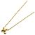 Collana Tiffany & Co. in oro giallo 18K con motivo Cross Stitch