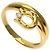 Diamond Céline Celine Horseshoe 1P Diamantring Gelb
