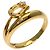 Diamond Céline Celine Horseshoe 1P Diamantring Gelb - Ansicht 2