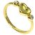 Elsa Peretti Tiffany & Co. Full Heart 2-Piece Diamantring in 18K Gelbgold