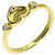 Elsa Peretti Tiffany & Co. Full Heart 2-Piece Diamantring in 18K Gelbgold - Ansicht 2