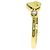 Elsa Peretti Tiffany & Co. Full Heart 2-Piece Diamantring in 18K Gelbgold - Ansicht 3