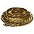 Orecchini a clip in lega dorata Chanel D'oro - vista 2