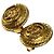 Orecchini a clip in lega dorata Chanel D'oro - vista 8