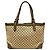 Borsa Tote Gucci Diamante Canvas Beige - vista 2
