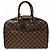 Borsa Louis Vuitton Deauville Marrone Damier ebene