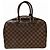 Borsa Louis Vuitton Deauville Marrone Damier ebene - vista 2