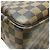 Borsa Louis Vuitton Deauville Marrone Damier ebene - vista 9