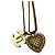 Bracciale con charm Chanel in oro D'oro - vista 4