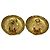 Orecchini a clip Chanel Gold and Red Rosso D'oro - vista 7