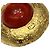 Orecchini a clip Chanel Gold and Red Rosso D'oro - vista 9