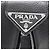 Prada Rucksack 2VZ099 Triangle aus Leder Schwarz - Ansicht 7