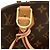 Borsa Louis Vuitton Alma BB Marrone Monogramma - vista 10