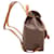 Céline Celine Rucksack Macadam Muster Braun  - Ansicht 3