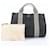 Hermès Borsa Hermes Cannes PM con pochette Nero Bianco Pelle