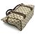 Borsa a mano Gucci GG Supreme in pelle Marrone - vista 4