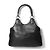 Borsa a tracolla in pelle nera Gucci Nero