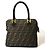 Borsa Fendi Zucca in nylon marrone - vista 2