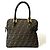Borsa Fendi Zucca in nylon marrone - vista 3