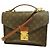 Borsa Louis Vuitton Monogram Monceau 28 Marrone