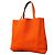 Hermès Borsa Tote Hermes Double Sens 36 D'oro Arancione