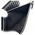 Prada Embossed Calf Leather Long Wallet Black - view 8