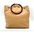 Borsa Tote Chanel in Pelle Beige - vista 3