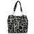 Chanel By C Tote Bag Canvas Schwarz Weiß
