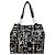 Chanel By C Tote Bag Canvas Schwarz Weiß - Ansicht 2