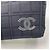 Bolsa de mão Chanel em tecido preto acolchoado com corrente dourada - vista 16