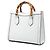 Gucci Diana Satchel aus weißem Kalbsleder und Bambus, Größe Medium - Ansicht 2