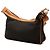 Borsa a tracolla Gucci in tela nera Nero - vista 2