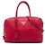 Borsa Bauletto Prada in Vitello Daino rosso