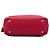 Borsa Bauletto Prada in Vitello Daino rosso - vista 3