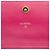 Chanel Samba Wallet On Chain aus rosa gestepptem Lammleder mit Mini CC und Perlen Pink - Ansicht 5