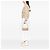 Bottega Veneta Marrone Piccola Nappa Intrecciato Brick Cassette Beige - vista 6