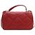 Chanel Red Small Lambskin Easy Carry Flap Rosso - vista 2