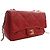 Chanel Red Small Lambskin Easy Carry Flap Rosso - vista 3